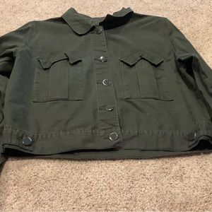 Target Navy Green Jacket (large)